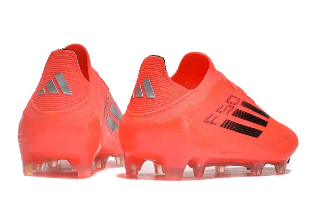 Adidas F50 Orange Black Firm-Ground Soccer Shoes 5