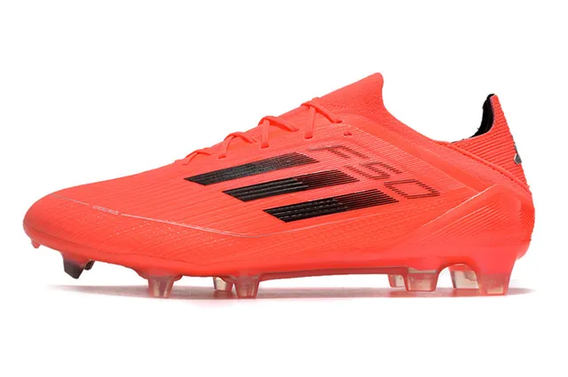 Adidas F50 Orange Black Firm-Ground Soccer Shoes 7