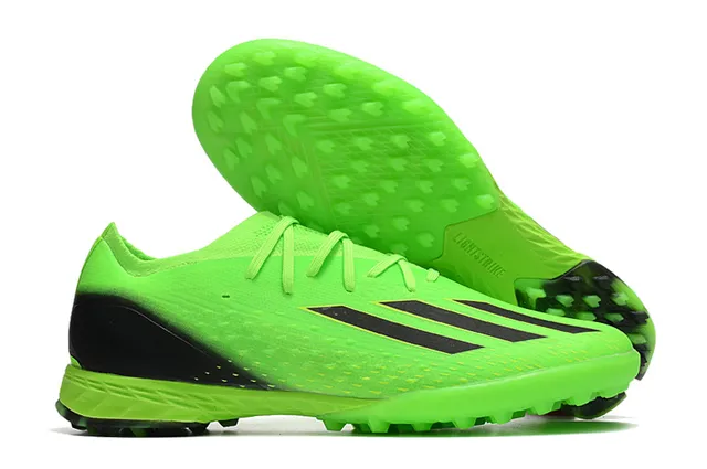 Adidas أحذية كرة القدم للعشب الاصطناعي برتقالي أسود upper منخفض القطع من نسيج شبكي نظام الرباط غير متماثل 2