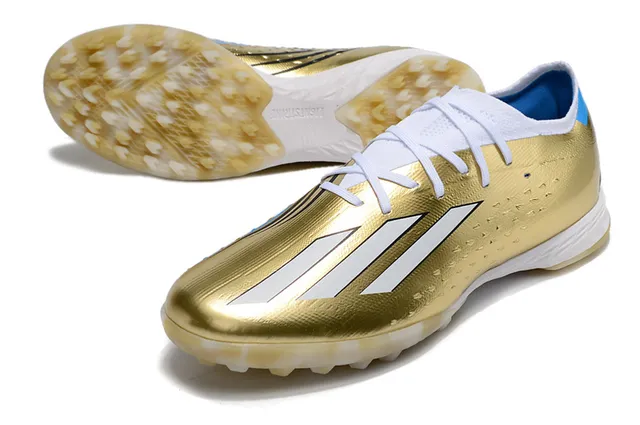 Adidas أحذية كرة القدم للعشب الاصطناعي برتقالي أسود upper منخفض القطع من نسيج شبكي نظام الرباط غير متماثل 23