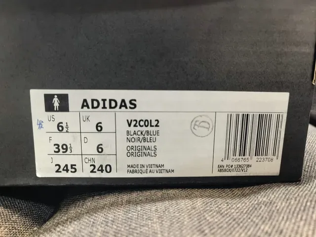Adidas Chaussures Lifestyle Rose Noir Upper Texturé en Vague Semelle Médiane Sculptée Blanche 12