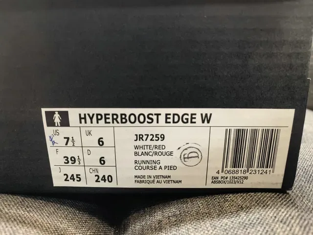 Adidas Chaussures Lifestyle Rose Noir Upper Texturé en Vague Semelle Médiane Sculptée Blanche 22