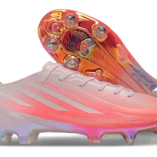Adidas Rose Transparent Translucide Iridescent Haut Sprintweb Cage Firm-Ground Chaussures de football