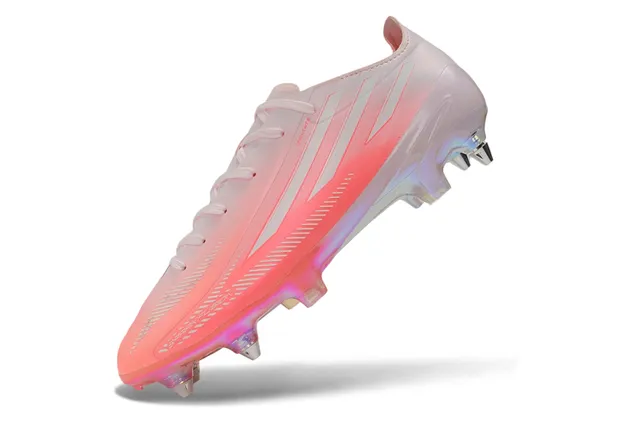 Adidas Rose Transparent Translucide Iridescent Haut Sprintweb Cage Firm-Ground Chaussures de football 3