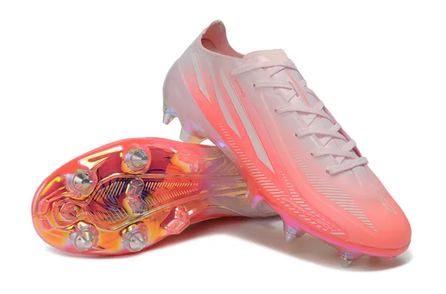 Adidas Rose Transparent Translucide Iridescent Haut Sprintweb Cage Firm-Ground Chaussures de football 4