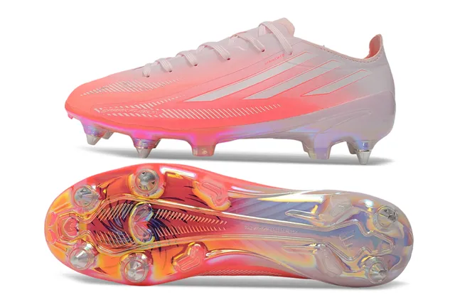 Adidas Rose Transparent Translucide Iridescent Haut Sprintweb Cage Firm-Ground Chaussures de football 6