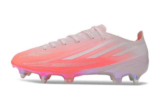 Adidas Rose Transparent Translucide Iridescent Haut Sprintweb Cage Firm-Ground Chaussures de football 7