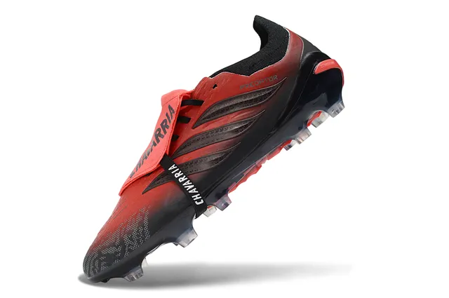 Adidas Predator Chavarría Red Black Firm-Ground ফুটবল জুতা 3