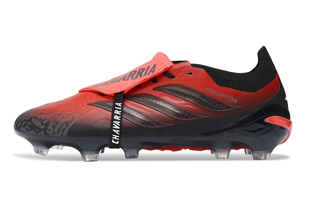 Adidas Predator Chavarría Red Black Firm-Ground ফুটবল জুতা 7