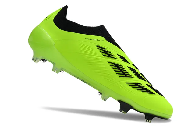 Adidas Predator Neon Lime Chaussures de football pour terrain ferme 2