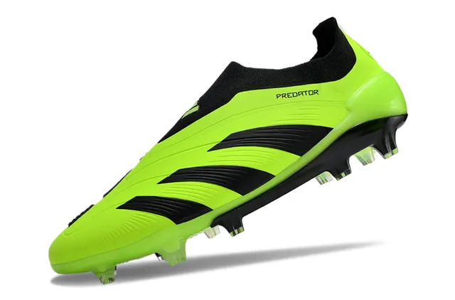 Adidas Predator Neon Lime Chaussures de football pour terrain ferme 3