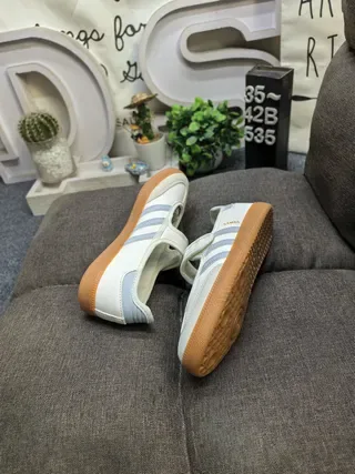 Adidas Samba Off-White Black Gum Zapatillas Lifestyle 6
