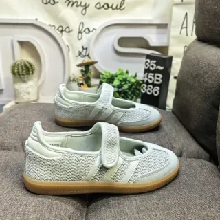 Adidas Samba OG أخضر نعناع بدون أحزمة نمط حياة أحذية رياضية