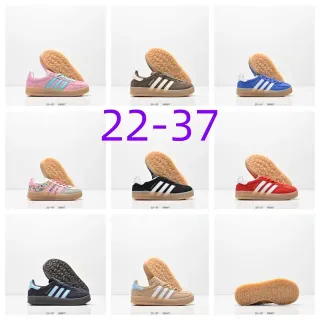 Adidas Samba OG Sneakers Lifestyle Rose et Bleu Clair avec Rayures