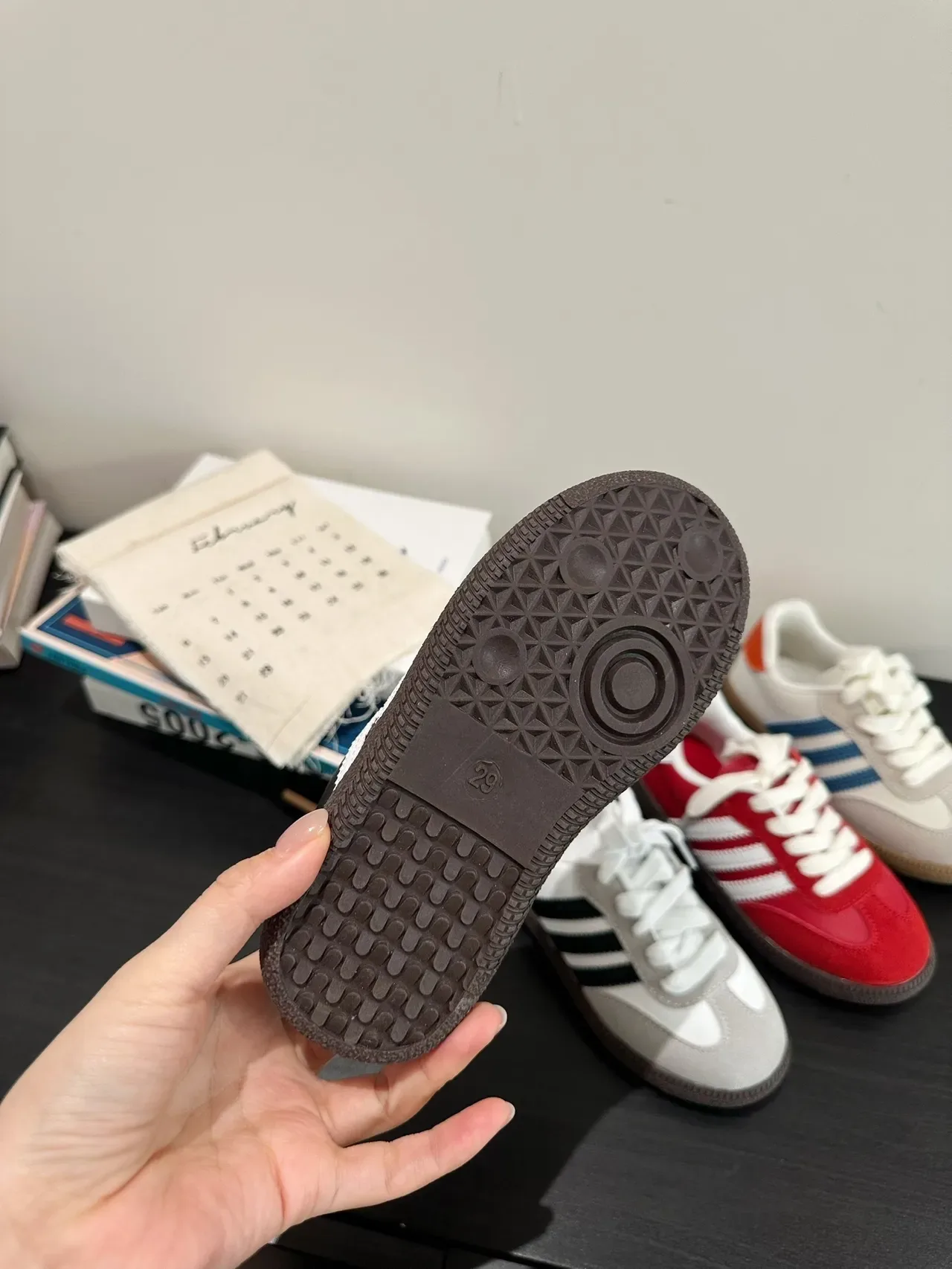 Adidas Samba OG Red Lifestyle Sneakers 16