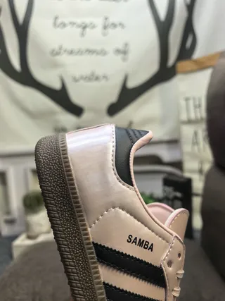 Adidas Samba Chaussures Lifestyle Rose et Noir 3