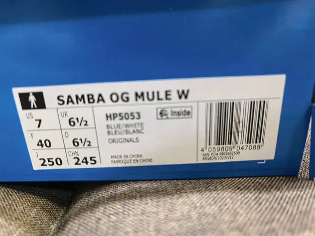 Adidas Samba Slip-On Chaussures Lifestyle en Daim Bleu 2