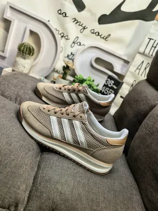 Adidas SL 72 Beige Brown Lifestyle Sneakers 17
