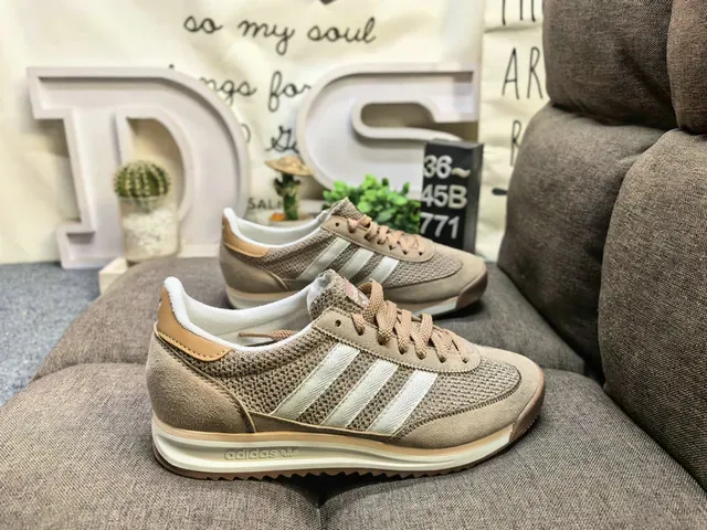 Adidas SL 72 Beige Brown Lifestyle Sneakers 21