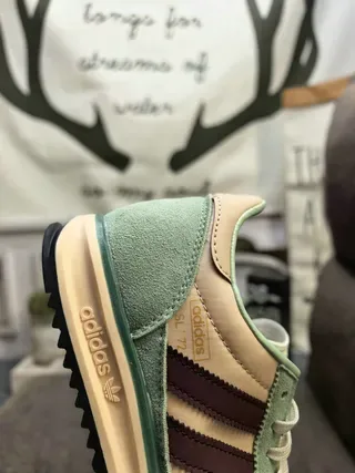 Adidas SL 72 Beige Brown Lifestyle Sneakers 23