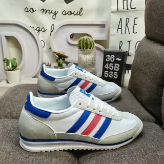 Adidas Spezial أبيض أزرق أحمر رمادي أسلوب حياة حذاء رياضي