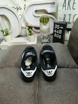 Adidas Superstar Sneakers Lifestyle Noires et Blanches 8