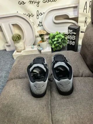 Adidas Superstar Tênis Lifestyle Cinza Metálico e Preto 8