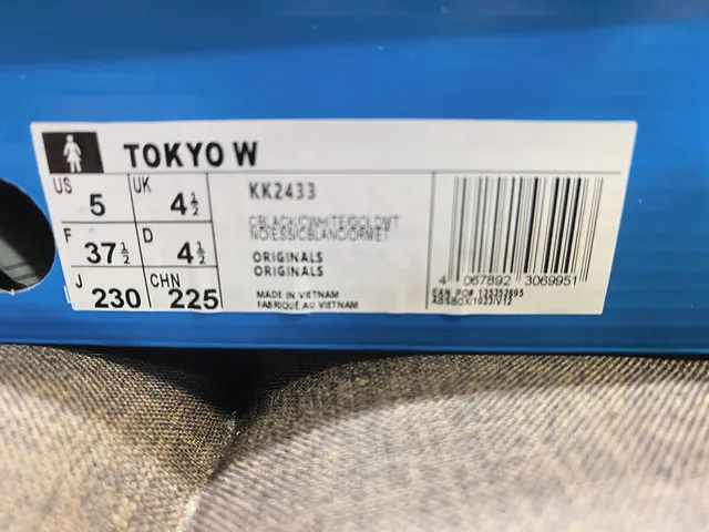 Adidas Tokyo sin cordones con tres rayas zapatillas lifestyle 2