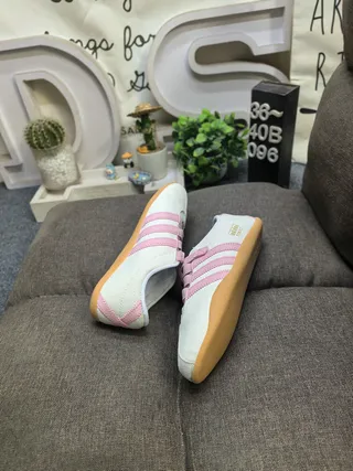 Adidas Tokyo sin cordones con tres rayas zapatillas lifestyle 6