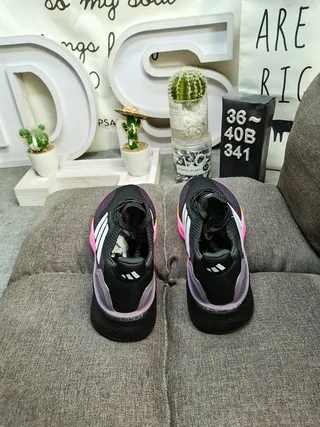 Adidas Ultraboost সাদা হালকা নীল কালো লাল দৌড়ানোর জুতো 8