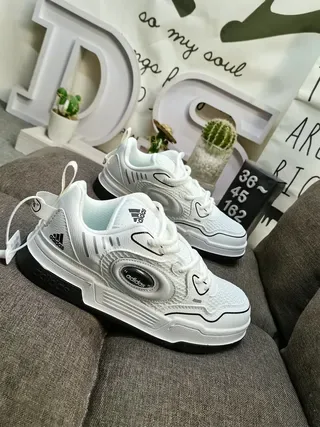 Adidas White Mesh Lifestyle Sneakers 19