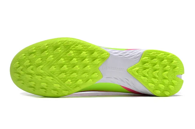 Adidas X Green Pink Low-Cut Upper الصناعي Molded TPU Stud Outsole عشب اصطناعي أحذية كرة القدم 6