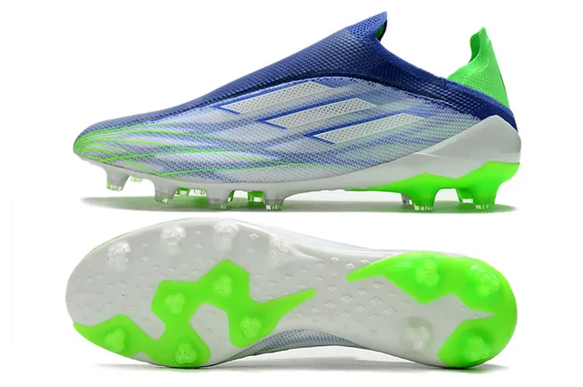 Adidas X Speedflow Red Lime Green Firm-Ground Soccer Shoes 3