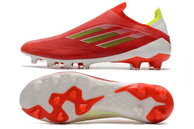 Adidas X Speedflow Red Lime Green Firm-Ground Soccer Shoes 9