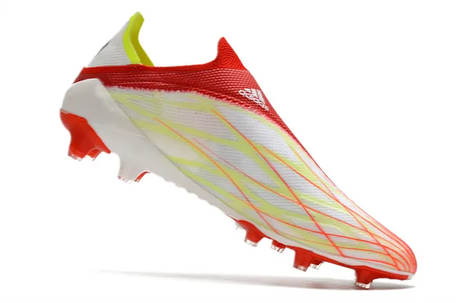 Adidas X Speedflow Red Lime Green Firm-Ground Soccer Shoes 10