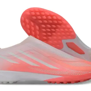 Adidas X Speedflow Spark Fusion White Coral أحذية كرة القدم للعشب الصناعي