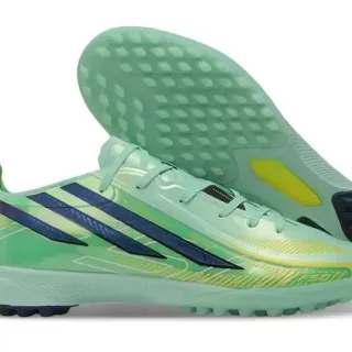 Adidas X Speedportal Chuteiras de Futebol Mint Green Navy Yellow Turf