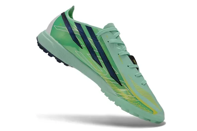 Adidas X Speedportal Chuteiras de Futebol Mint Green Navy Yellow Turf 2