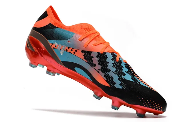 Adidas X Speedportal Naranja Negro Cian Zapatos de fútbol para terreno firme 2