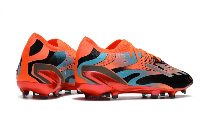 Adidas X Speedportal Naranja Negro Cian Zapatos de fútbol para terreno firme 5