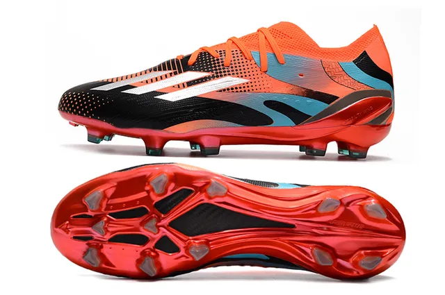 Adidas X Speedportal Naranja Negro Cian Zapatos de fútbol para terreno firme 6