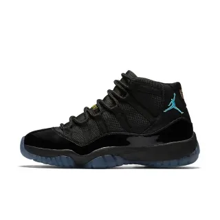 Air Jordan 11 Tênis de Basquete de Couro Patentado Preto