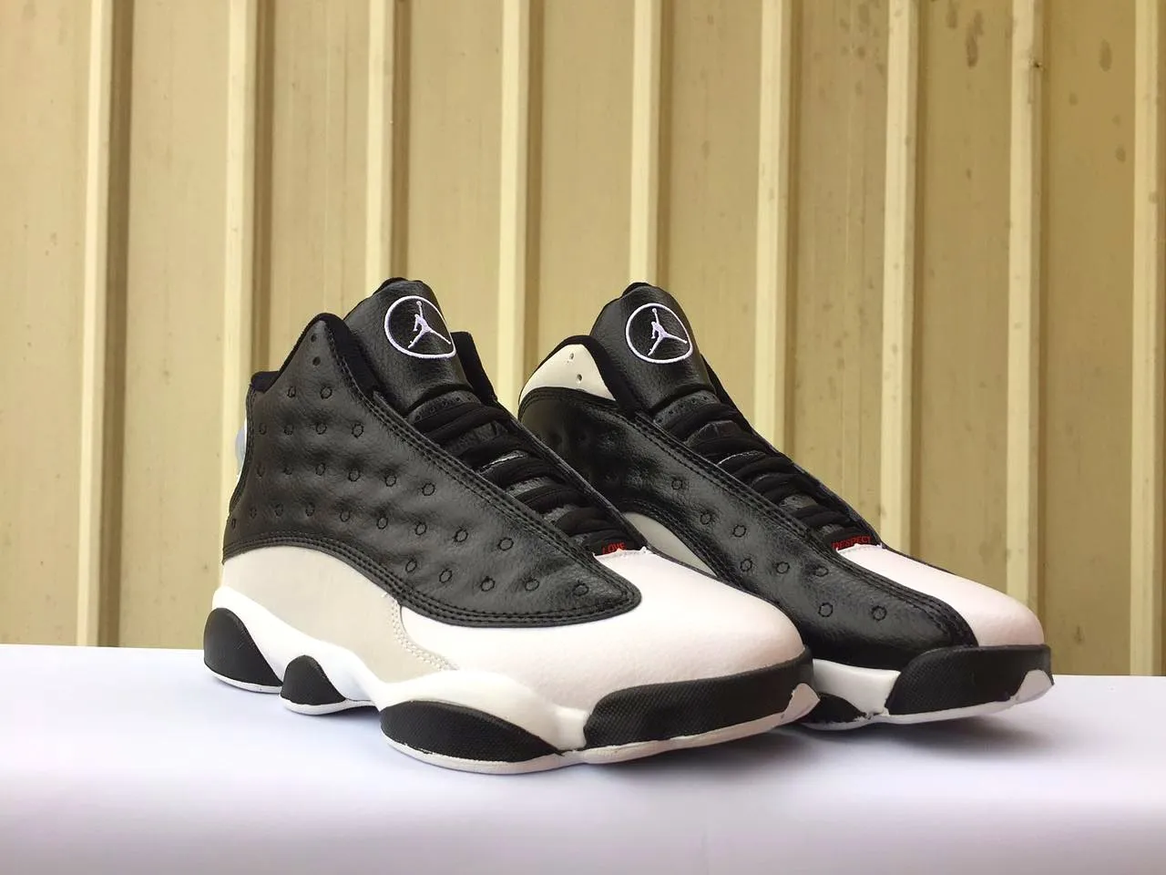 Air Jordan 13 ब्लैक क्रीम एलिफेंट प्रिंट बास्केटबॉल जूते 3