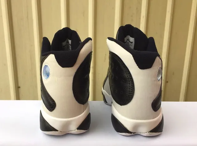 Air Jordan 13 ब्लैक क्रीम एलिफेंट प्रिंट बास्केटबॉल जूते 6
