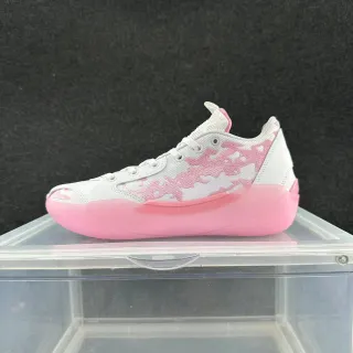 Air Jordan 39 সাদা গোলাপী লো-টপ সিলুয়েট ক্যামোফ্লেজ ওভারলে বাস্কেটবল জুতো