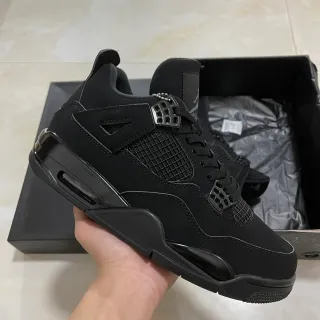 Tênis de basquete Air Jordan 4 preto