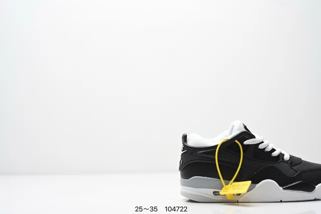 Tênis de basquete Air Jordan 4 preto bege amarelo vermelho 22