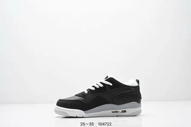 Tênis de basquete Air Jordan 4 preto bege amarelo vermelho 23