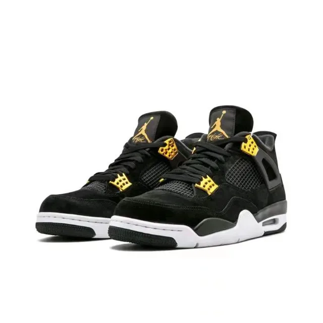 Air Jordan 4 黑黄篮球鞋 4
