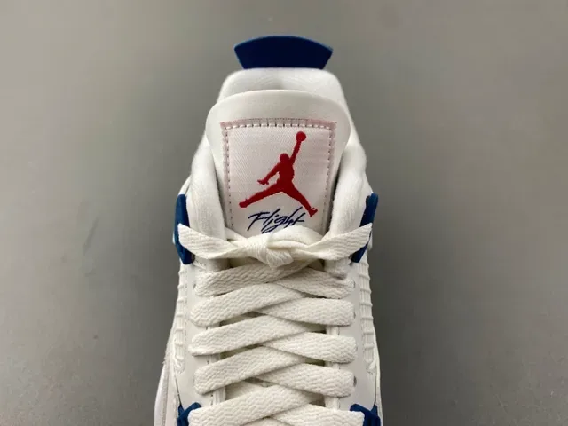Air Jordan 4 White Navy Gum Tênis de Basquete 6